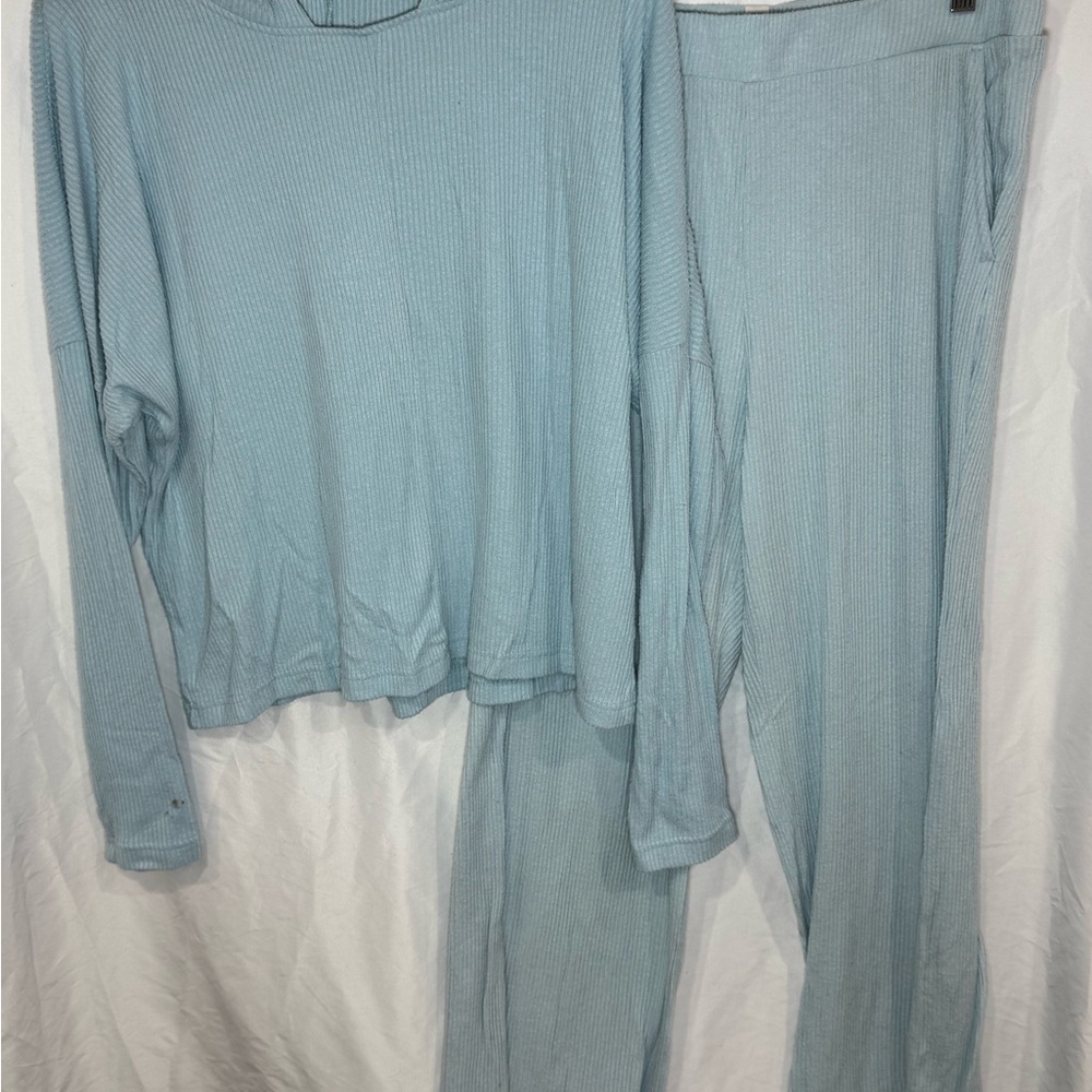 Roxy Sky Blue Knitwear Lounge Set Women’s XL